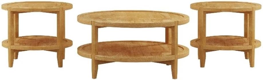 3-Piece Coffee Table Set – Modern Living Room Table Collection