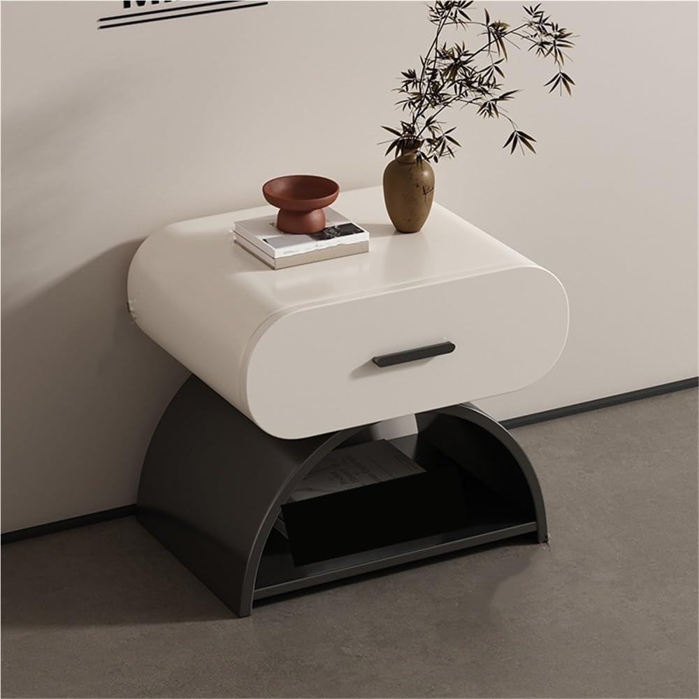 Minimalist Bedside Nightstand – Modern Storage End Table