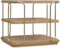 Natural Wood Shelf Unit – Modern Display Storage Rack