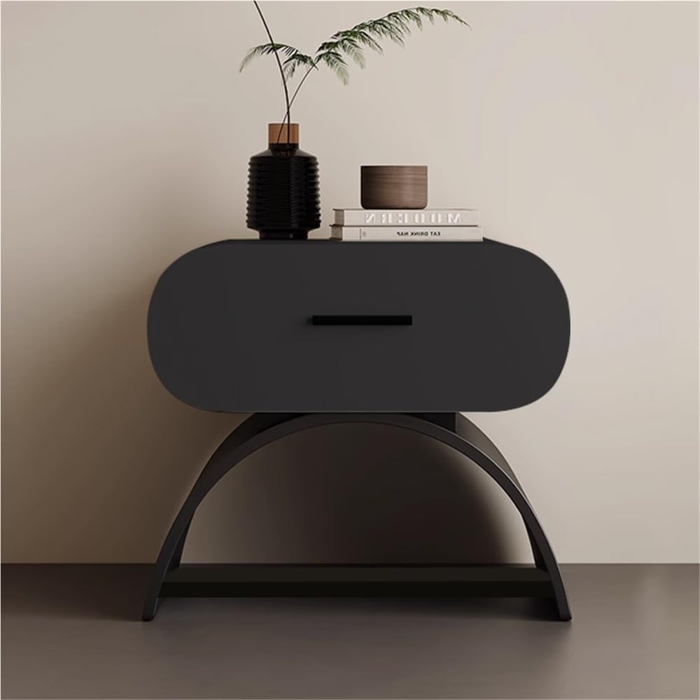 Minimalist Bedside Nightstand – Modern Storage End Table