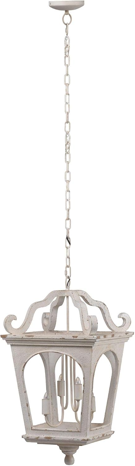 Distressed Chandelier – Vintage Style Ceiling Light Fixture