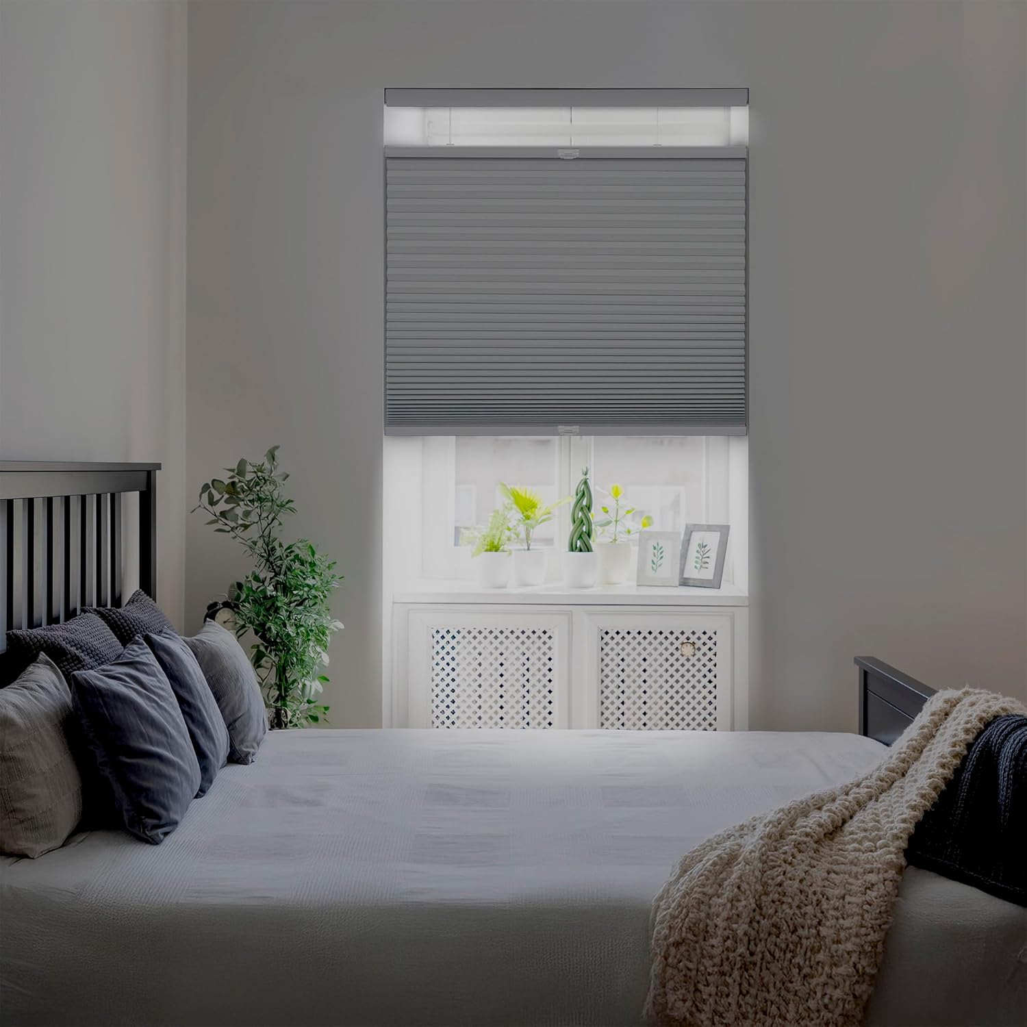 Cordless Blackout Cellular Shade – Honeycomb Window Blind for Home