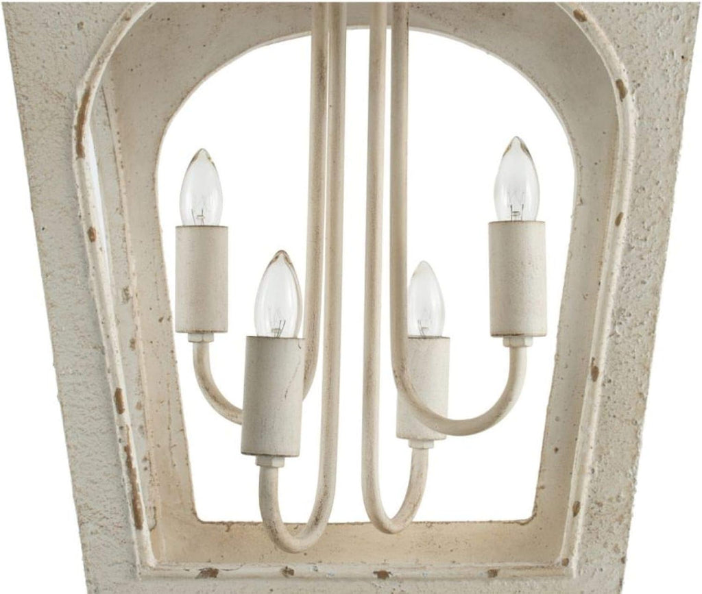Distressed Chandelier – Vintage Style Ceiling Light Fixture
