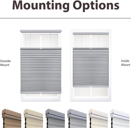 Cordless Blackout Cellular Shade – Honeycomb Window Blind for Home