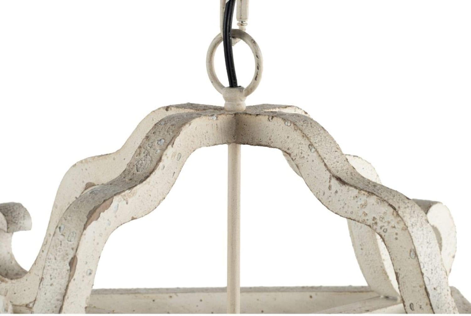Distressed Chandelier – Vintage Style Ceiling Light Fixture