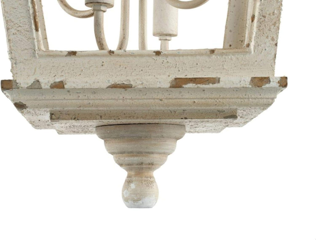 Distressed Chandelier – Vintage Style Ceiling Light Fixture