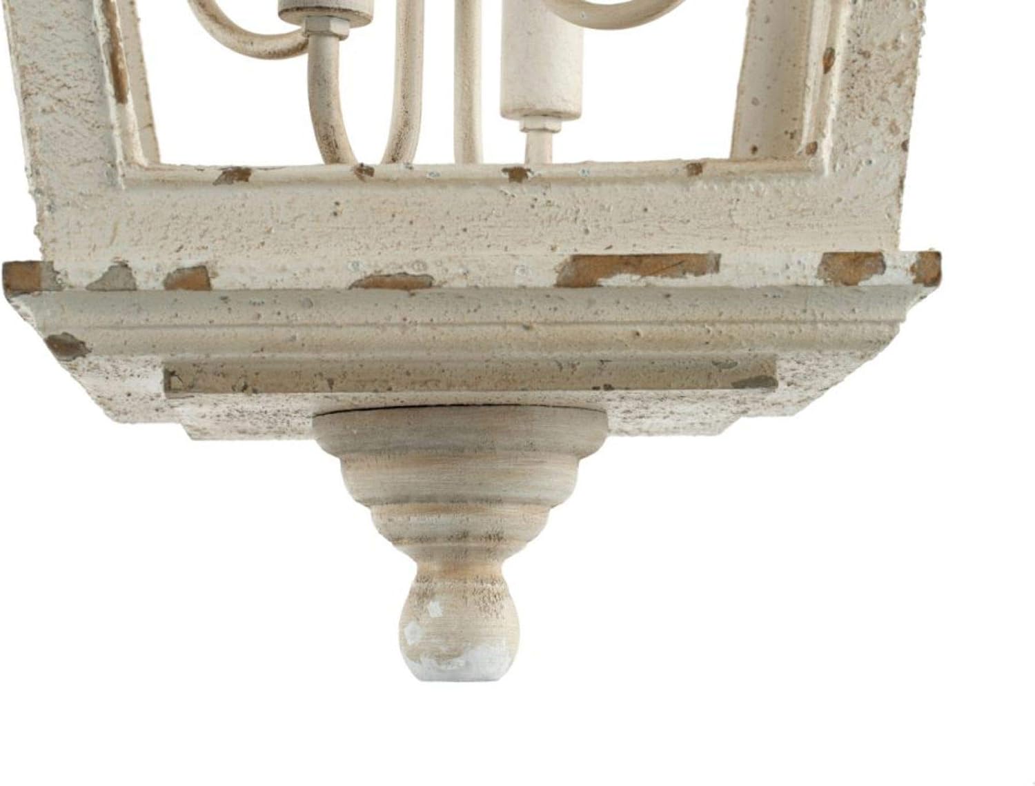 Distressed Chandelier – Vintage Style Ceiling Light Fixture