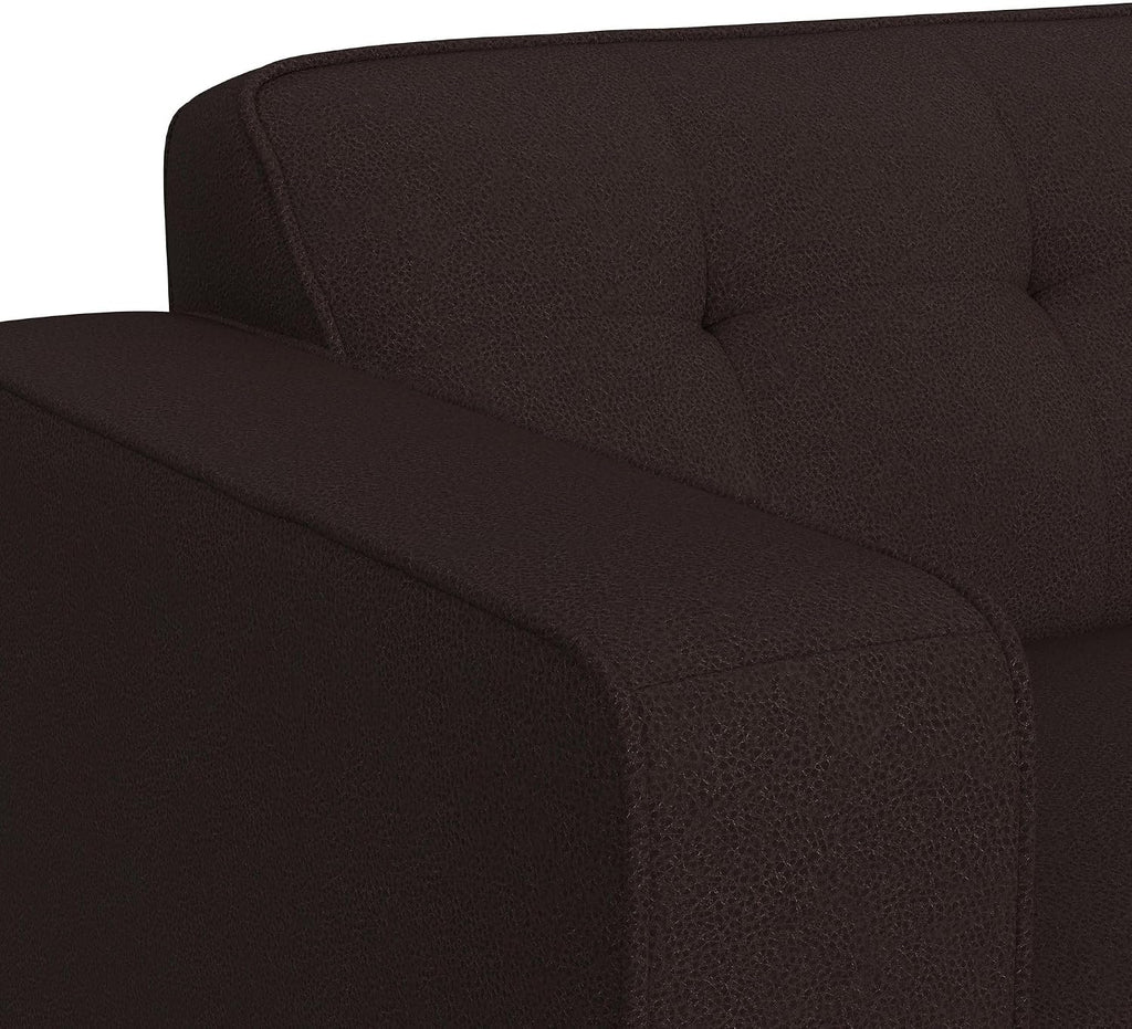 Modern Upholstered Platform Bed Frame with Headboard, Minimalist Bedroom Design