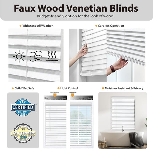 Cordless Blackout Window Blind – Modern Roll-Up Shade for Home