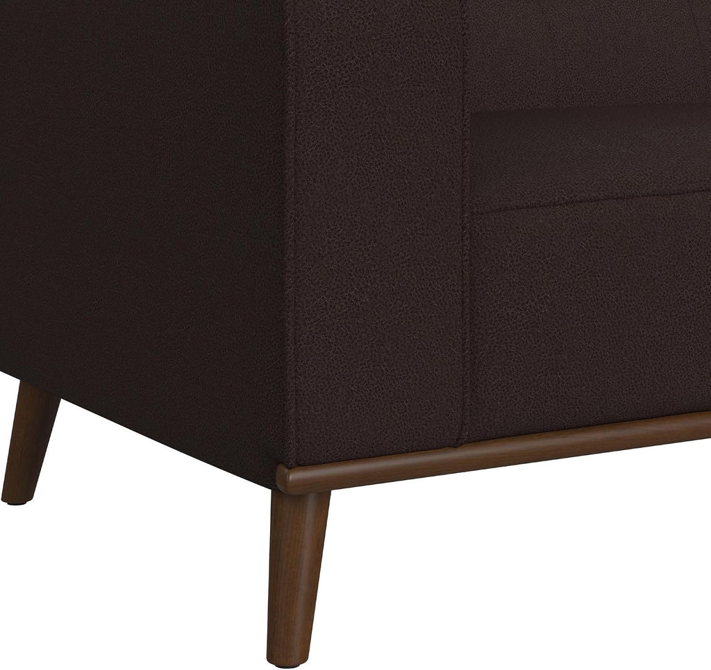 Modern Upholstered Platform Bed Frame with Headboard, Minimalist Bedroom Design