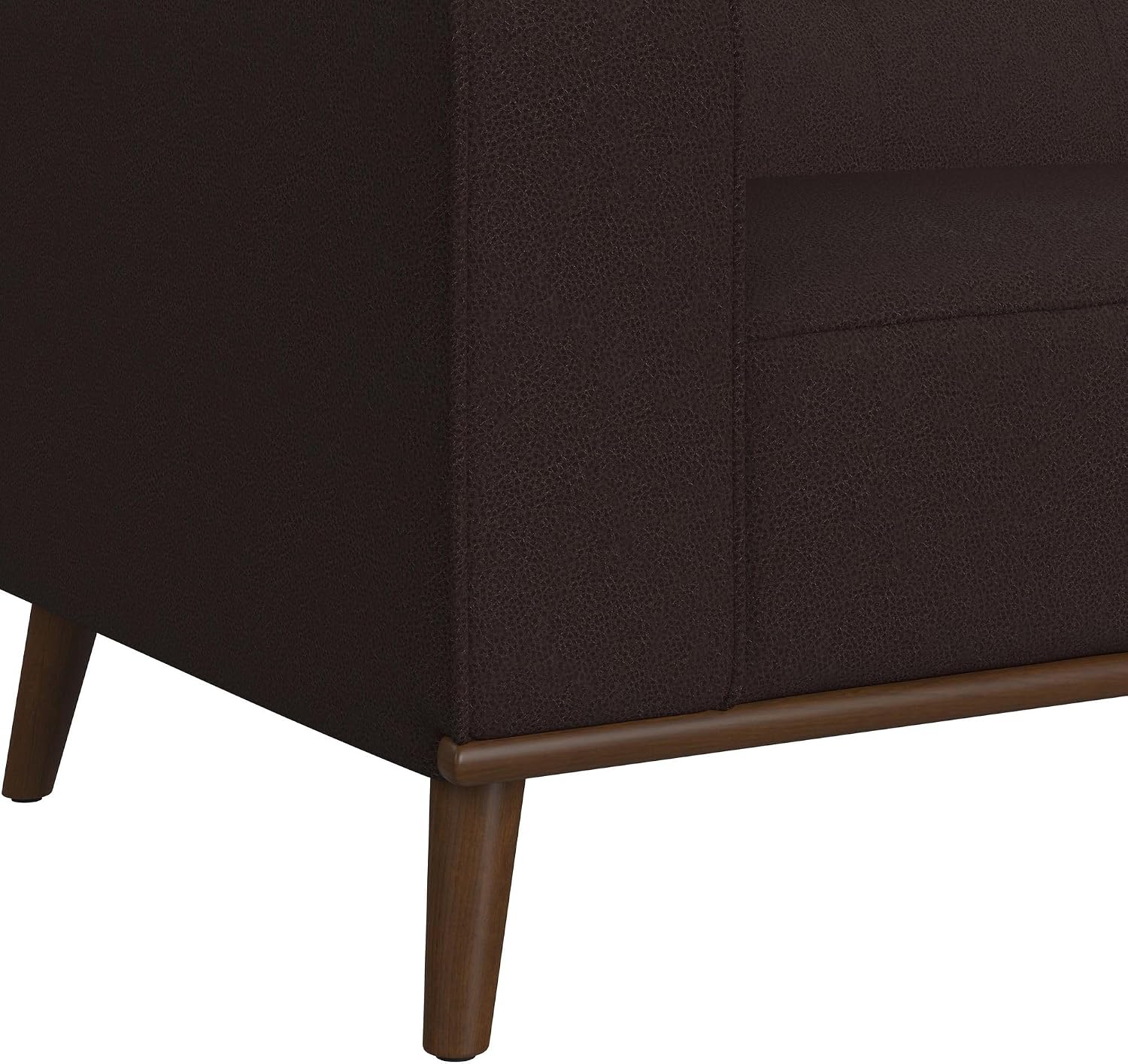 Modern Upholstered Platform Bed Frame with Headboard, Minimalist Bedroom Design
